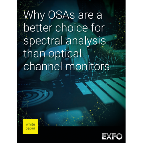 Why OSAs are a better choice for spectral analysis than optical channel monitors