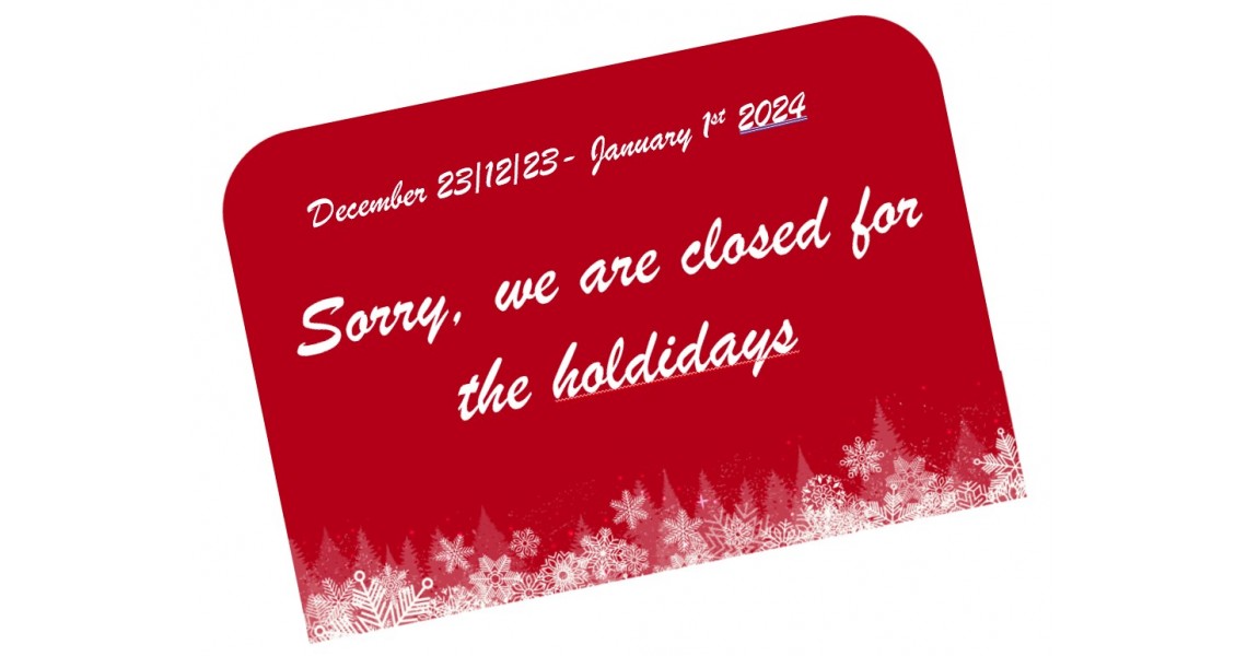 Elliot Scientific will be closed 23/12/2023- 01/01/2024