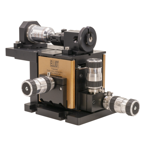 MDE522 - Elliot Gold™ Series High Precision Polarisation Maintaining Fibre Launch System with High Precision Adjusters MDE522 - Elliot Gold™ Series High Precision Polarisation Maintaining Fibre Launch System with High Precision Adjusters