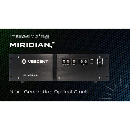 Vescent’s Optical Atomic Clock — MIRIDIAN₁