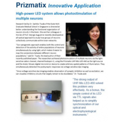 Using micromirror-based optogenetic photostimulation... Using micromirror-based optogenetic photostimulation...
