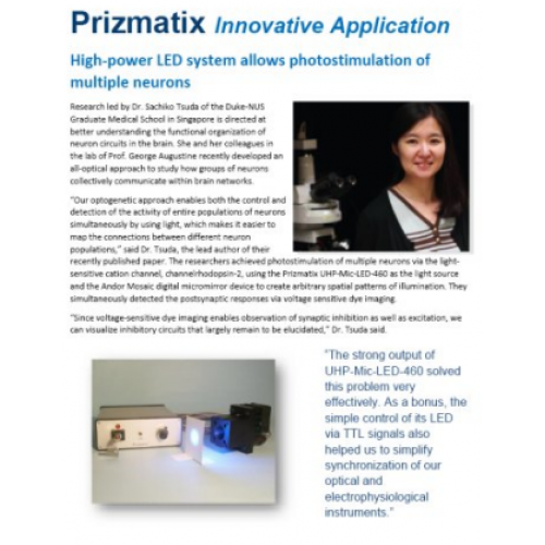 Using micromirror-based optogenetic photostimulation...