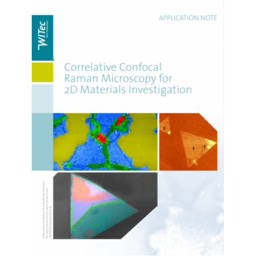 Correlative Confocal Raman Microscopy for 2D Materials Investigation Correlative Confocal Raman Microscopy for 2D Materials Investigation