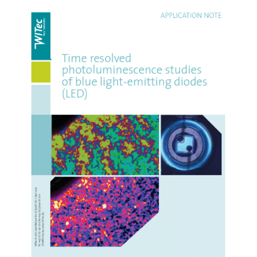 Time resolved photoluminescence studies of blue LEDs