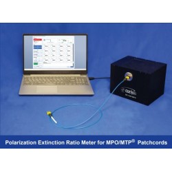 OZ Optics - POLARIZATION EXTINCTION RATIO METER FOR MPO/MTP® PM FIBER PATCHCORDS AND V-GROOVE ASSEMBLIES, ER