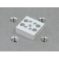 MDE266-KN-3 mm travel XY micropositioner, knurled adjustersv MDE266-KN-3 mm travel XY micropositioner, knurled adjustersv