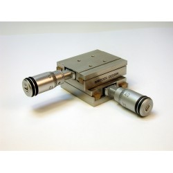 MDE258A-M-Dual Axis XY Micropositioner Stage with Micrometers MDE258A-M-Dual Axis XY Micropositioner Stage with Micrometers