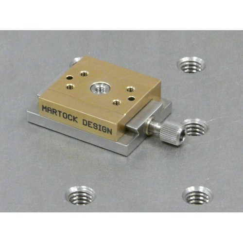 MDE261A - L - 5 mm travel single-axis micropositioner - lockable