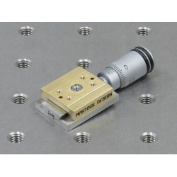 MDE261A -M - Single Axis Very-Small Micropositioner Stage with Micrometer MDE261A -M - Single Axis Very-Small Micropositioner Stage with Micrometer