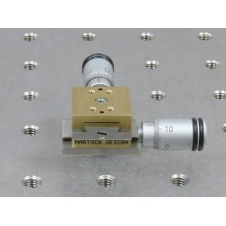 MDE262A-M - Dual Axis Very-Small XY Micropositioner Stage with Micrometers MDE262A-M - Dual Axis Very-Small XY Micropositioner Stage with Micrometers