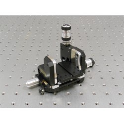 MDE185-LH - Pitch and Yaw Stage with High Precision Adjusters MDE185-LH - Pitch and Yaw Stage with High Precision Adjusters