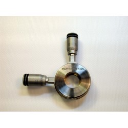 MDE251M-15 - XY Precision Centring Micropositioner (Large Bore Version) with Micrometers MDE251M-15 - XY Precision Centring Micropositioner (Large Bore Version) with Micrometers