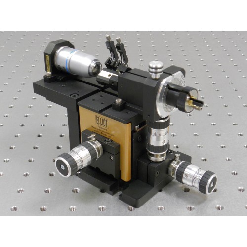 MDE520 - Elliot Gold™ Series Polarisation Maintaining Fibre Launch System with High Precision Adjusters MDE520 - Elliot Gold™ Series Polarisation Maintaining Fibre Launch System with High Precision Adjusters