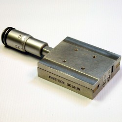 MDE255A-M-Single Axis Micropositioner Stage with Micrometer MDE255A-M-Single Axis Micropositioner Stage with Micrometer
