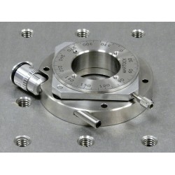 MDE282-20 - Compact Precision Rotation Stage with 20 mm Clear Bore MDE282-20 - Compact Precision Rotation Stage with 20 mm Clear Bore