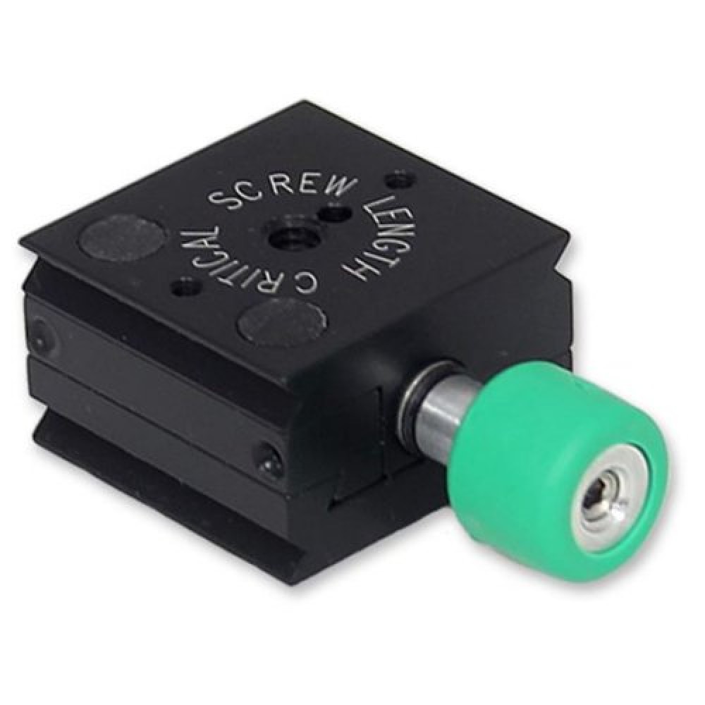 Dovetail Slides with up to 42 mm (1⅔") of travel