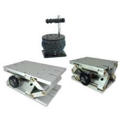 Lab jack systems with up to 76 mm of lift Lab jack systems with up to 76 mm of lift