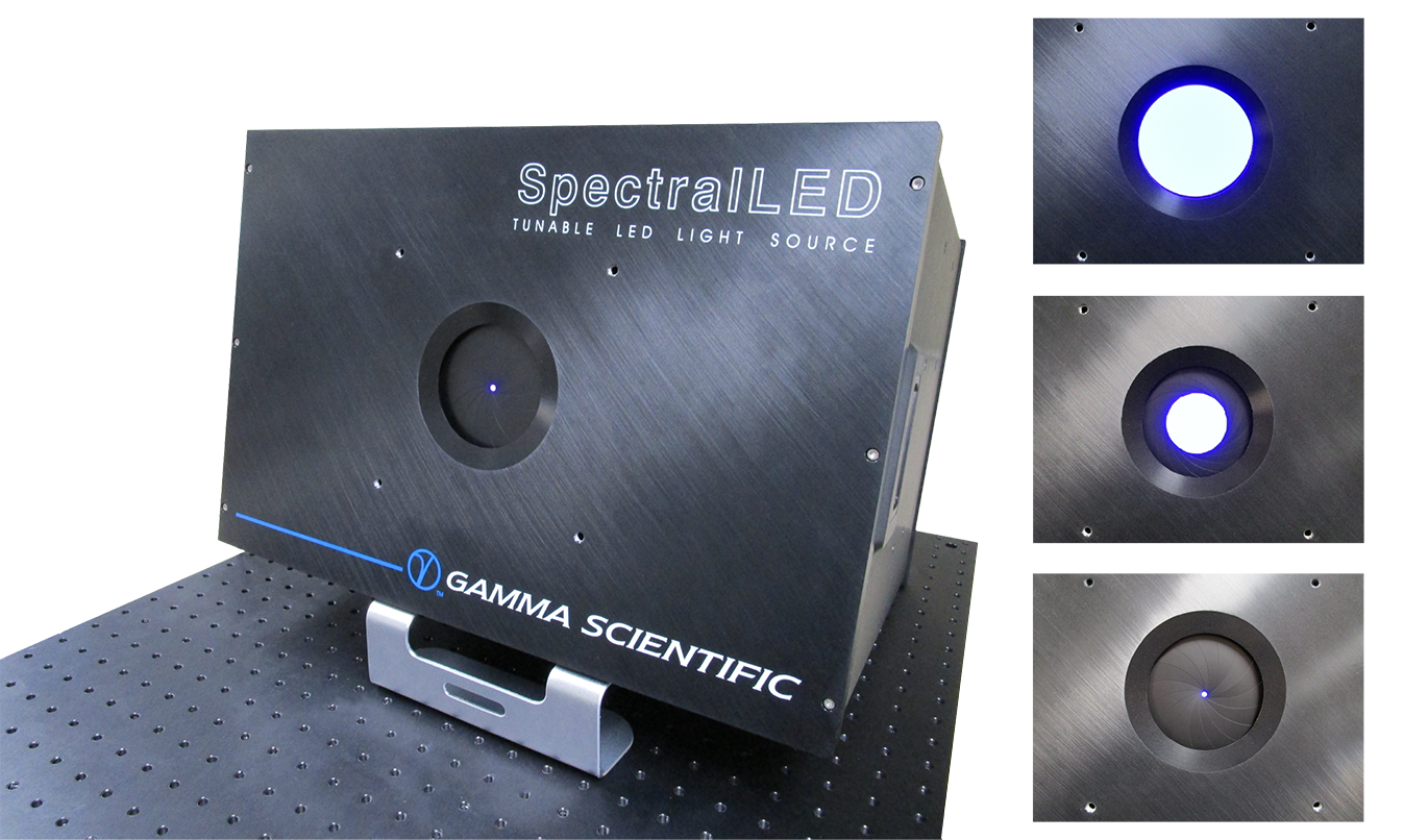 Gamma Scientific RS-7 SpectralLED with motorised iris