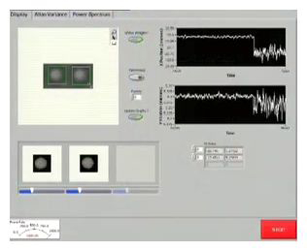 E4500 Camera Particle Tracking Option: Multiple particle/force measurements | Standalone or integrated systems E4500 Camera Particle Tracking Option: Multiple particle/force measurements Standalone or integrated systems