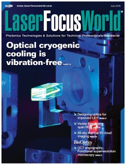 Laser Focus World July 2018 cover