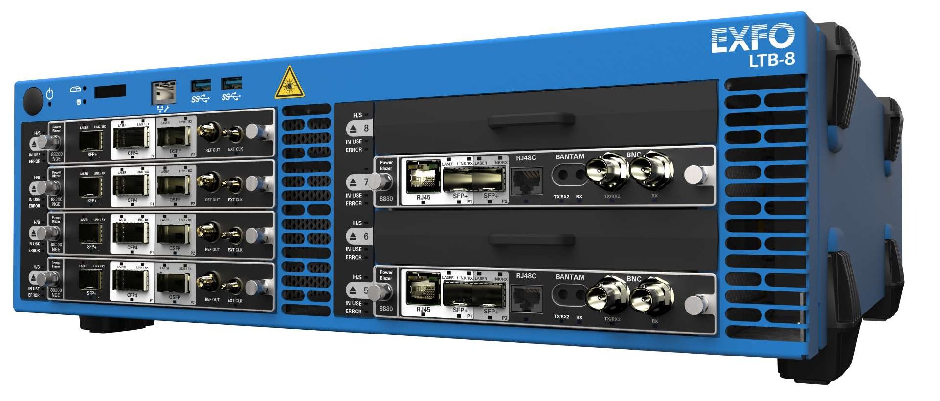 EXFO LTB-8 Rackmount Platform