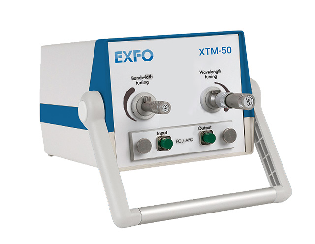 EXFO >XTM-50 Manual Tuneable Filter with Adjustable Bandwidth
